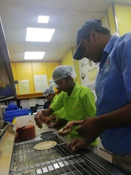 Zest College of Hotel Management Hyderabad Field Visit (Make My Pizza)  photo 1